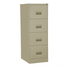 4 Drawers Filing Cabinet with Recess Handle